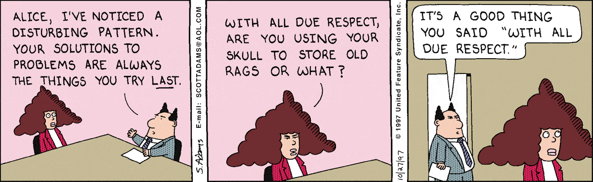 Dilbert Cartoon